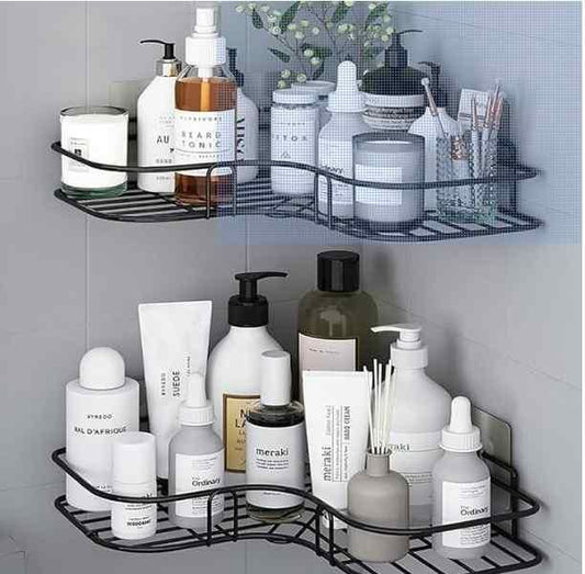 Multipurpose Self Adhesive Corner Shelf