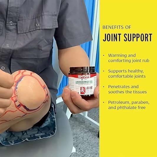Japanese Joint Pain Relief Balm | Fast-Acting Herbal Massage Gel for Knee, Back & Muscle Pain