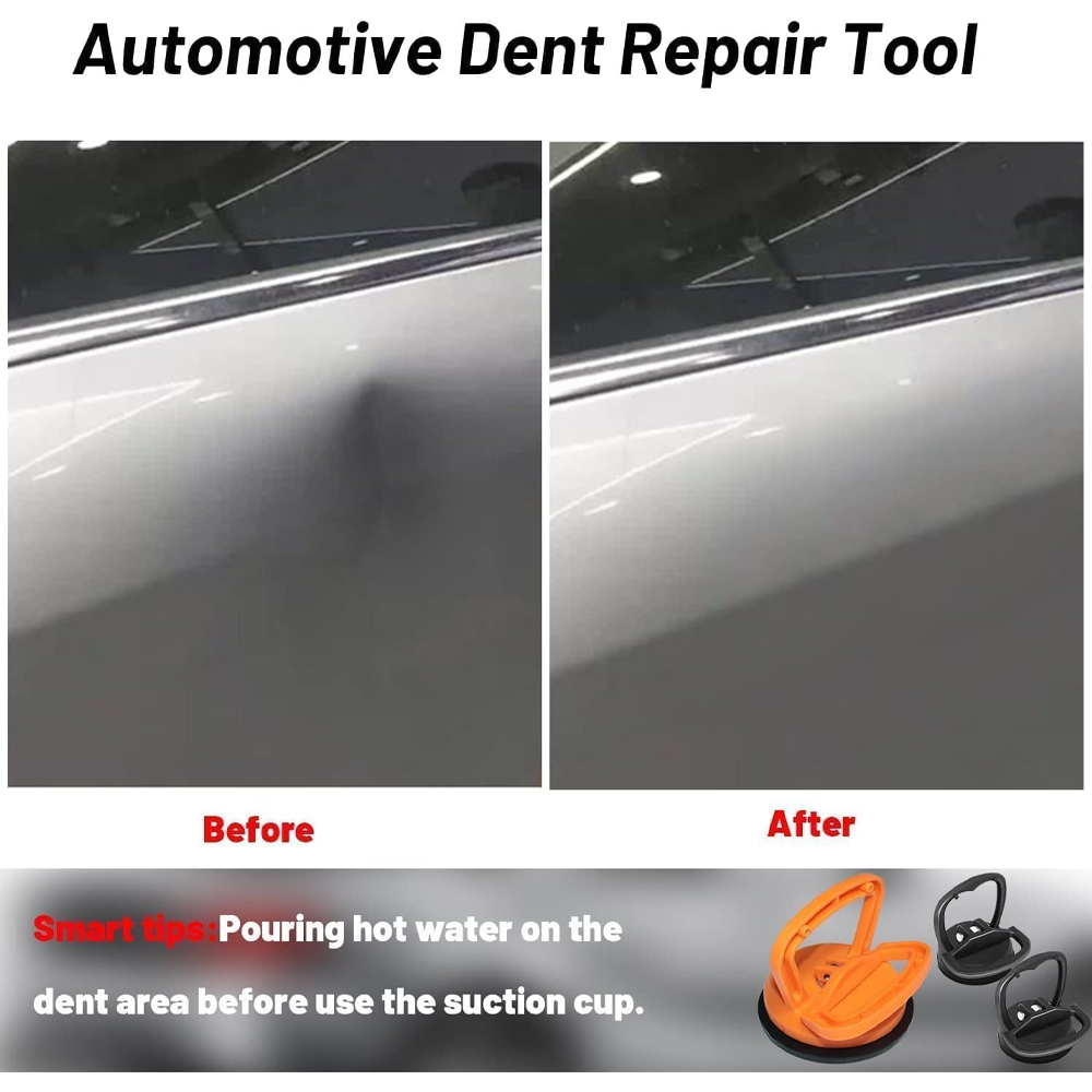 Heavy Duty Car Dent Puller | Strong Suction Cup Dent Repair Tool | Easy DIY Car Dent Removal